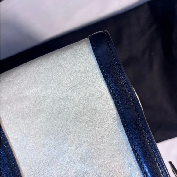 YSL Cabas Cream Exotic 2 Way Tote - Picture 12 of 16